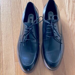 NWOT Joseph Abboud Fletcher Black Leather Men's Shoes